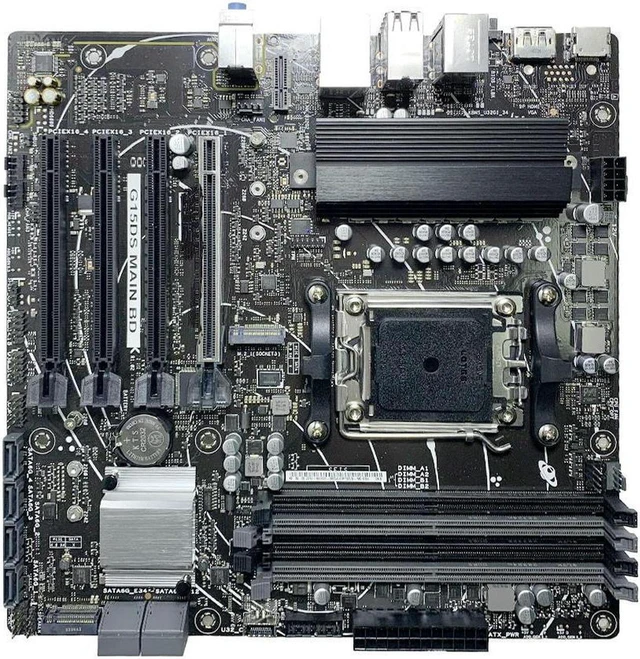 Main image of Desktop Motherboard G15DS MAIN BD, B650 Chipboard, Supports Ryzen 7 7700 7800X3D 7800X Ryzen 9 7900X 7900X3D 7950X3D Ryzen 5 7600 7500F 8600G, Replacement Mainboard