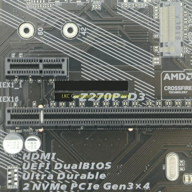 Alt view image 2 of 4 - Desktop Motherboard for GA-Z270P-D3, Z270 Chipset LGA1151 DDR4 Mainboard, Max 64GB RAM, USB3.1 HDMI, Supports 7th Gen Processor, Fully Tested Working Replacement System Board
