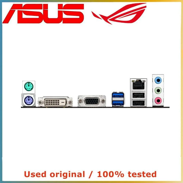 Alt view image 2 of 4 - Desktop Motherboard for H81M-K, H81 Chipset LGA1150 DDR3 Mainboard, Supports Max 16GB RAM, SATA III PCI-E 3.0 X16 Slot, Fully Tested Working Replacement System Board