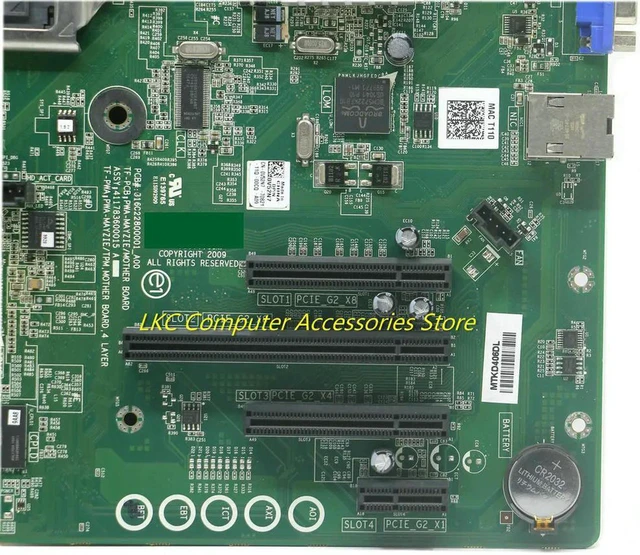 Alt view image 4 of 4 - Desktop Server Motherboard for PowerEdge T110, Part 0V52N7 V52N7 CN-0V52N7, LGA1156 Socket DDR3 Mainboard, Fully Tested Working Replacement System Board