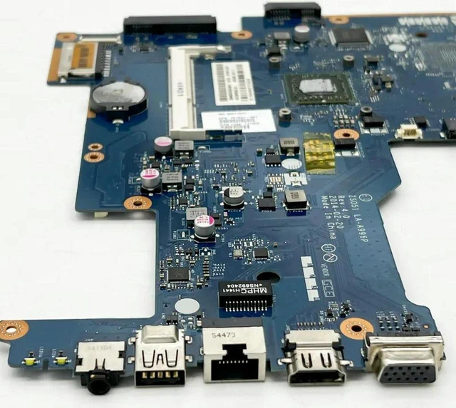 Alt view image 2 of 4 - Notebook Motherboard LA-A996P for 255 G3 Laptop, Part 761531-501, Integrated E1-2100 CPU DDR3 Mainboard, Fully Tested Working Replacement System Board