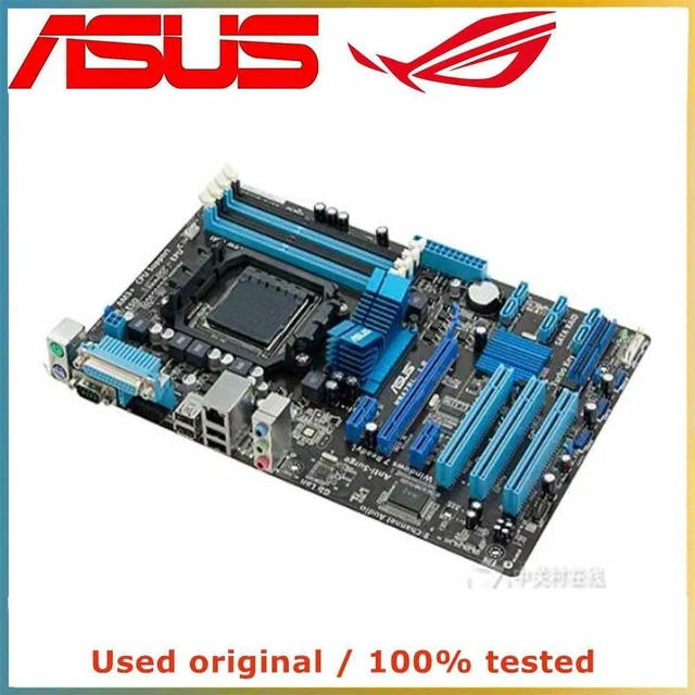 Main image of Desktop Motherboard M5A78L LE, 760G Chipset, AM3+ / AM3 Socket, Supports DDR3 Max 16GB RAM, USB2.0 SATA II Port, Fully Tested Working Replacement System Board