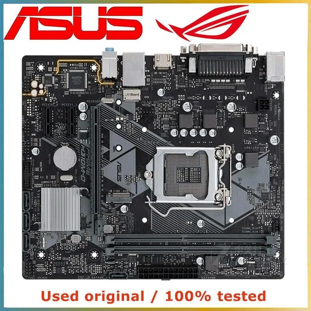 Main image of Desktop Motherboard PRIME H310M-D, H310 Chipset LGA1150 LGA1151 DDR4 Mainboard, Supports Max 32GB RAM, PCI-E 3.0 X16 Slot, Fully Tested Working Replacement System Board