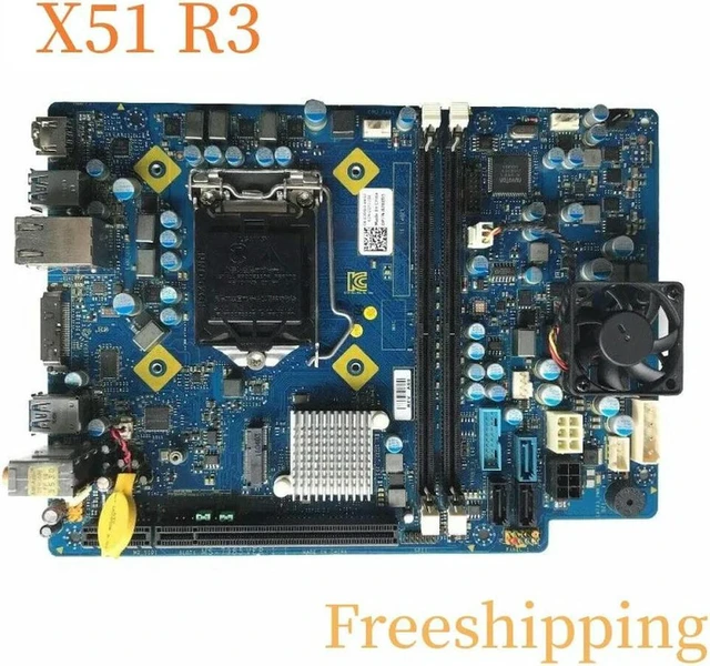 Alt view image 3 of 3 - Desktop Motherboard for X51 R3, Part CN-026CD3 026CD3 26CD3, MS-7985 Mainboard, DDR4 Memory Support, Fully Tested Working Replacement System Board