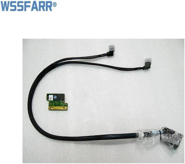 Main image of Server Mini RAID Interposer Cable for PowerEdge R740, Compatible H740P H730P RAID Card, Part 5W93G DP 04M4C, Replacement RAID Sub Card Connection Cable