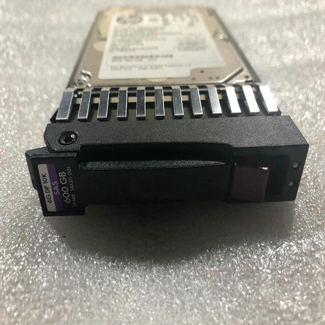 Main image of 600GB 2.5" SAS 6Gb/s Internal Server Hard Drive, 10000RPM 64MB Cache Part 581286-B21 581311-001, HGST Enterprise HDD Replacement for Server Storage Array
