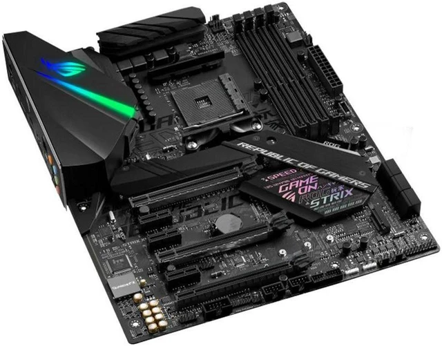 Alt view image 2 of 4 - ROG STRIX X470-F GAMING Desktop Motherboard, AM4 Socket, Supports Ryzen 5000 4000G 3000 Series CPUs, 4 x DDR4 Memory Slots, Replacement Mainboard Fully Tested Working