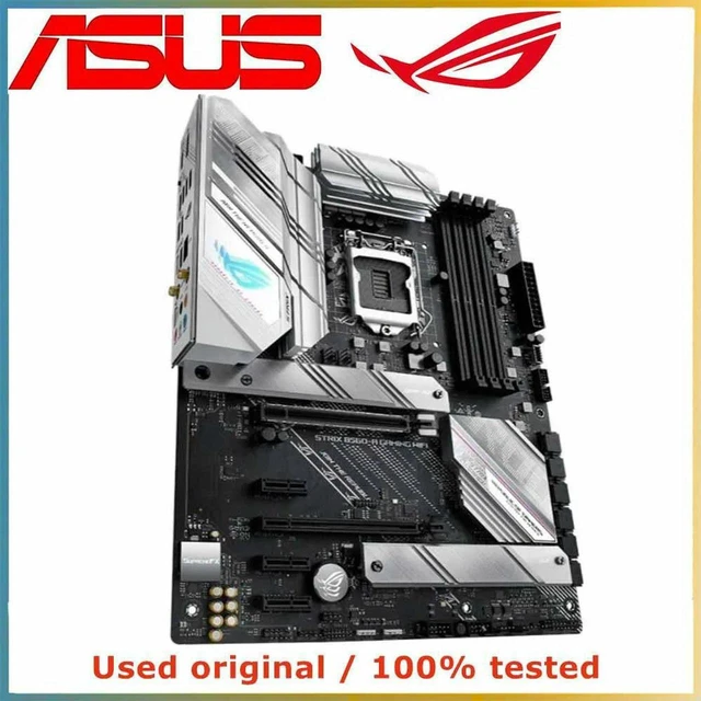 Alt view image 2 of 4 - Desktop Motherboard ROG STRIX B560-A GAMING WIFI, B560 Chipset LGA1200 DDR4 Mainboard Max 128GB RAM, M.2 PCI-E 3.0 X16 Slot, Fully Tested Working Replacement System Board