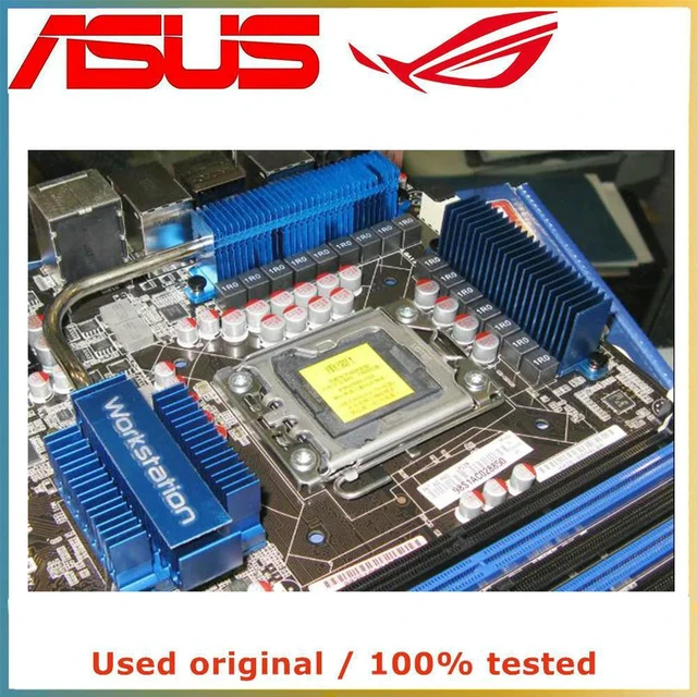 Alt view image 2 of 4 - Desktop Motherboard P6T WS Professional X58 Chipset, LGA1366 Socket DDR3 Mainboard Max 24GB RAM, SATA II PCI-E 2.0 X16 Slot, Fully Tested Working Replacement System Board