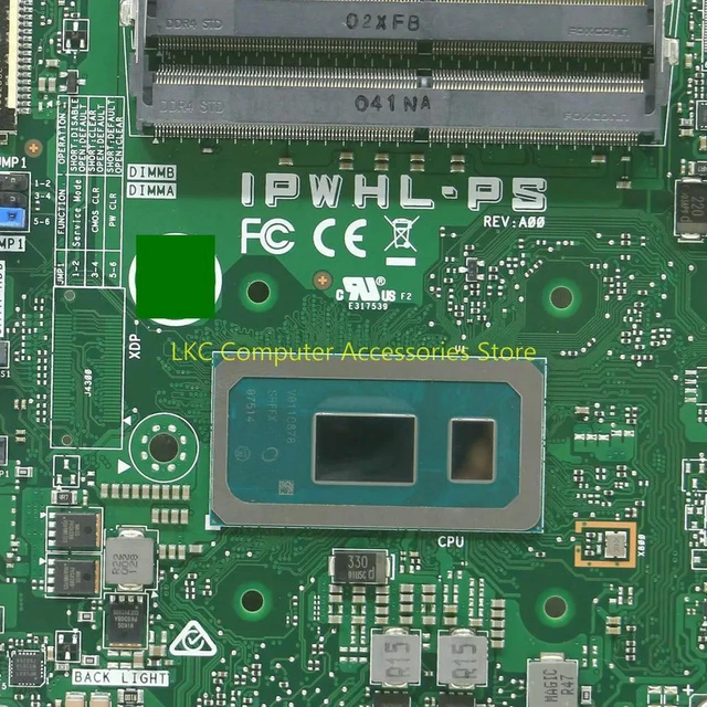 Alt view image 4 of 4 - AIO All-in-One Motherboard for Inspiron 22-3280 24-3480, Part RJJKJ 0RJJKJ CN-0RJJKJ PCB IPWHL-PS, Onboard i5-8265U CPU Mainboard, Fully Tested Working Replacement Assembly