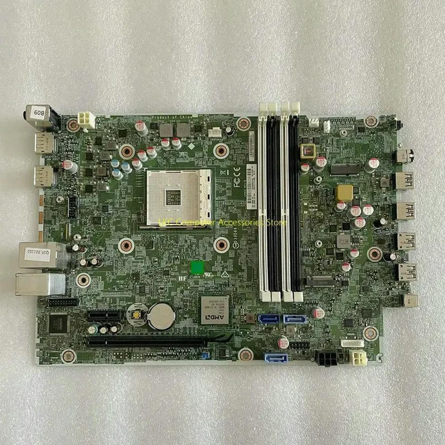 Alt view image 2 of 4 - SFF Desktop Motherboard for EliteDesk 705G4 705 G4 SFF, Part L02056-001 L05065-001 L05065-601, AM4 Socket DDR4 Mainboard, Fully Tested Working Replacement System Board