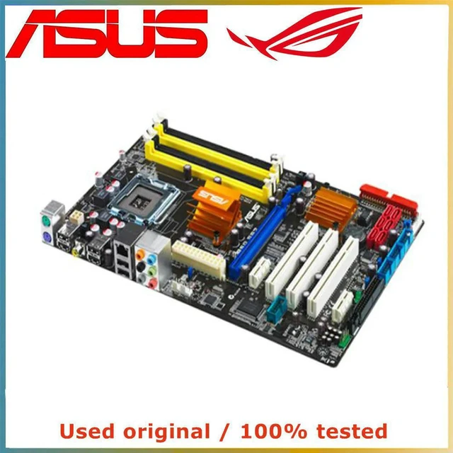 Alt view image 2 of 3 - Desktop Motherboard P5Q SE2 P45 Chipset, LGA775 Socket DDR2 Mainboard Max 16GB RAM, SATA II PCI-E 2.0 X16 Slot, Fully Tested Working Replacement System Board