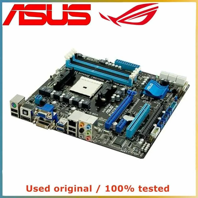 Alt view image 4 of 4 - Desktop Motherboard F1A75-M, A75 Chipset FM1 Socket DDR3 Mainboard Max 32GB RAM, SATA III USB PCI-E 3.0 X16 Slot, Fully Tested Working Replacement Mainboard