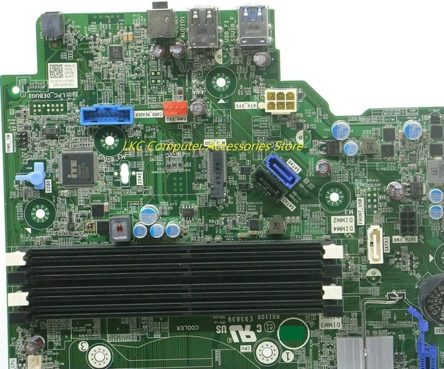 Alt view image 3 of 4 - SFF Desktop Motherboard for OptiPlex 5055 SFF, CN-062P7J 062P7J 7HXY6 07HXY6 PCB KS1105, B350 Chipset AM4 DDR4 Mainboard, Fully Tested Working Replacement System Board