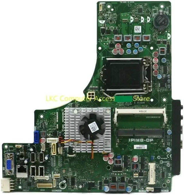 Main image of AIO All-in-one Motherboard for Inspiron One 2330, PCB IPIMB-DP CN-09JR1D 09JR1D 9JR1D, LGA1155 DDR4? No, DDR3 Mainboard with GPU, Fully Tested Working Replacement Board