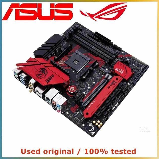 Alt view image 3 of 4 - TUF GAMING B550M-ZAKU (WI-FI) mATX Gaming Motherboard, B550 Chipset AM4 DDR4 Mainboard Max 128GB RAM, M.2 NVMe & PCIe X16 Slot, Fully Tested Working Replacement Board