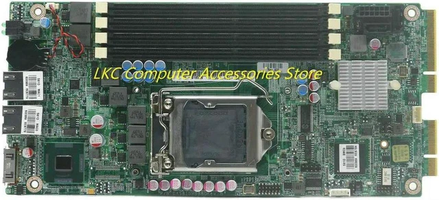 Main image of Server Motherboard for PowerEdge C5000, Part 1853N 01853N CN-01853N PCB DAS81DMB8B0 REV:B, LGA1156 DDR3 Mainboard, Fully Tested Working Replacement Board