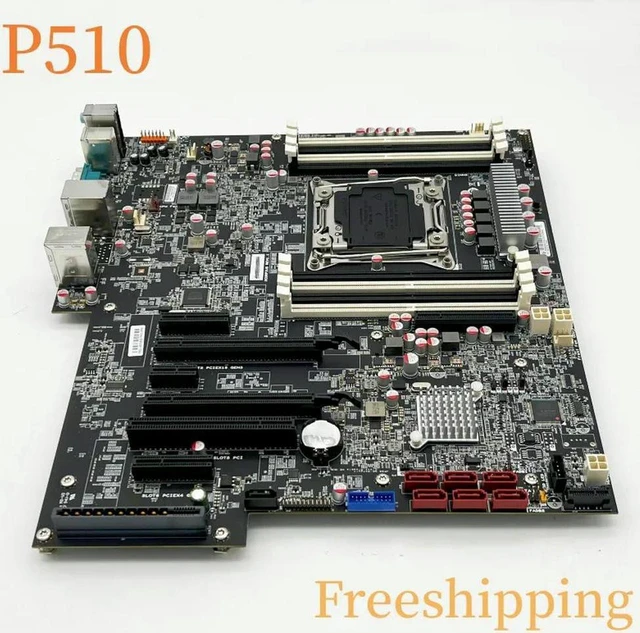 Alt view image 2 of 3 - Workstation Motherboard for P510, Part 00FC922 LGA2011 Socket DDR4 Mainboard, Fully Tested Working Replacement System Board