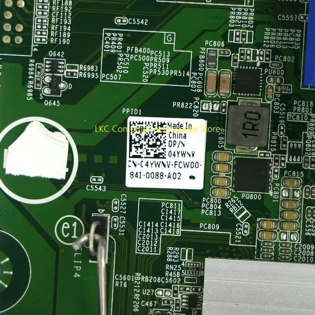 Alt view image 2 of 3 - Tower Desktop Motherboard for OptiPlex 5055 Tower, Part 4YWNV 04YWNV CN-04YWNV, AM4 Socket Mainboard Supports 2nd Gen Ryzen, Fully Tested Working Replacement Board