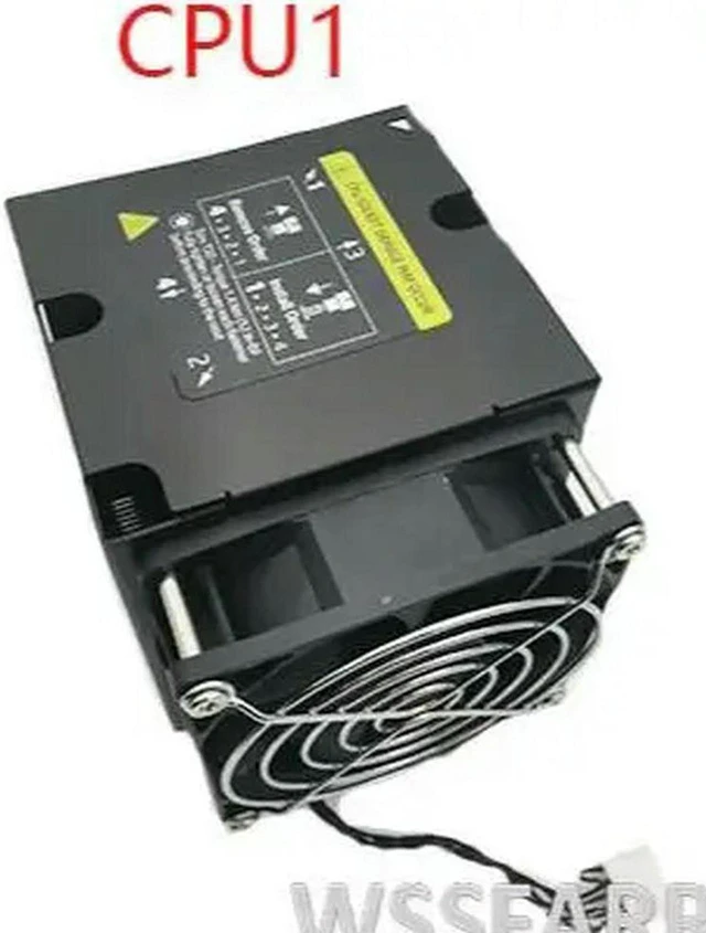 Main image of Z6 Z8 G4 Workstation Second Tray CPU1 Heatsink Cooling Fan Assembly, Part 900197-001 No.1 Tray Radiator Heat Sink for Z8 G4