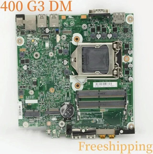 Alt view image 4 of 4 - Desktop Motherboard for ProDesk 400 G3 DM, Part 912858-001 912858-601 906006-001 PCB 16514-1, Fully Tested Working Replacement System Board