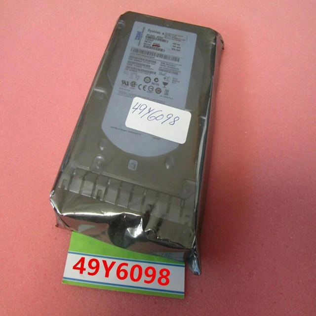 Alt view image 2 of 2 - 3.5 Inch 450GB Server SAS Hard Drive for X3650 M4, 6Gb/s 15000RPM 32MB Cache Internal HDD Part 49Y6097 49Y6098, Fully Tested Working Replacement Hard Disk