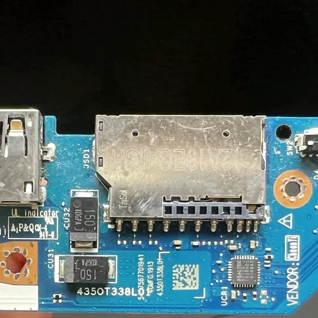 Alt view image 3 of 3 - Laptop Bottom Switch USB IO Board 4350T338L01 for S340-15IWL S340-15IIL, Fully Tested Working Replacement IO Sub Board