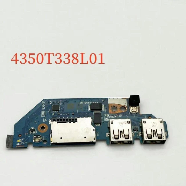 Main image of Laptop Bottom Switch USB IO Board 4350T338L01 for S340-15IWL S340-15IIL, Fully Tested Working Replacement IO Sub Board
