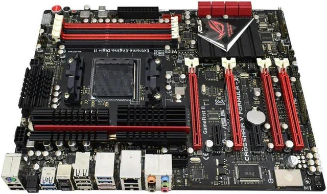 Alt view image 3 of 4 - CROSSHAIR V FORMULA-Z ATX Motherboard, AM3+ Socket for AMD FX Series CPU, 990FX Chipset, 4 DDR3 Memory Slots, Fully Tested Working Replacement Mainboard