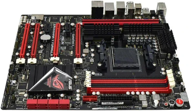 Alt view image 2 of 4 - CROSSHAIR V FORMULA-Z ATX Motherboard, AM3+ Socket for AMD FX Series CPU, 990FX Chipset, 4 DDR3 Memory Slots, Fully Tested Working Replacement Mainboard