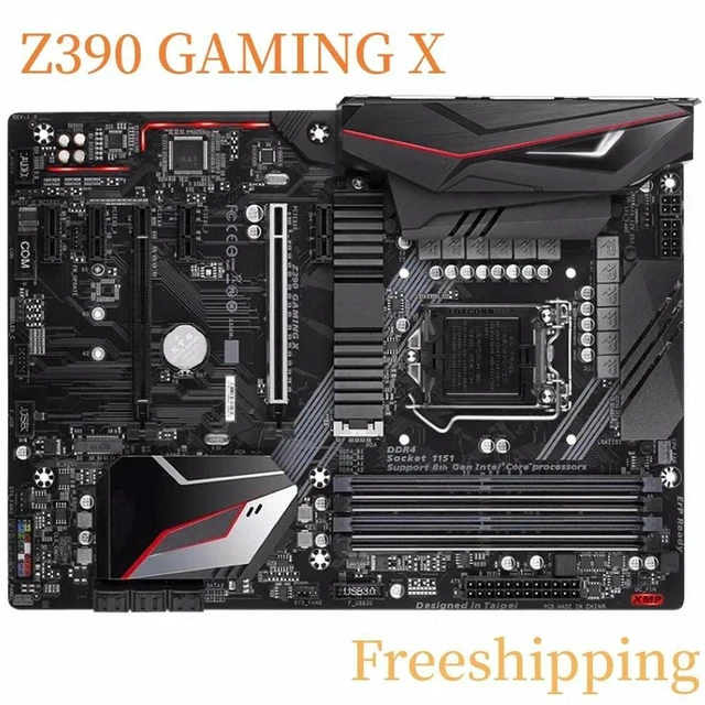 Main image of ATX Motherboard Z390 GAMING X, LGA1151 Socket Max 64GB DDR4 Memory, Fully Tested Working Replacement Gaming Mainboard