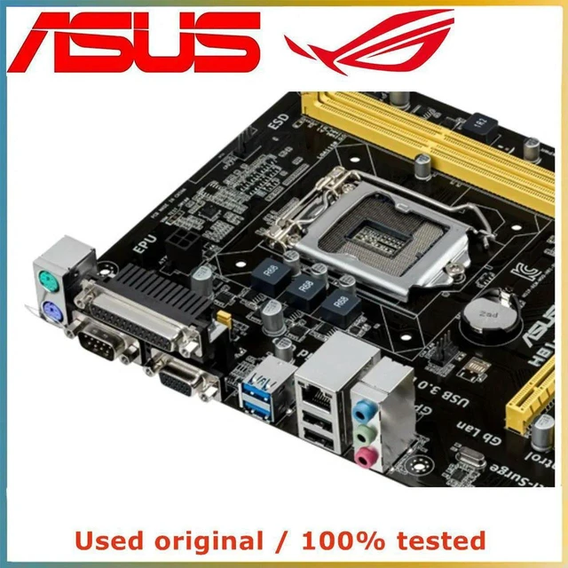 Alt view image 2 of 4 - ATX / M-ATX Desktop Motherboard H81A, LGA1150 Socket Intel H81 Chipset, Supports Max 16GB DDR3 RAM, SATA III PCIe 3.0 x16, Fully Tested Working Replacement Mainboard