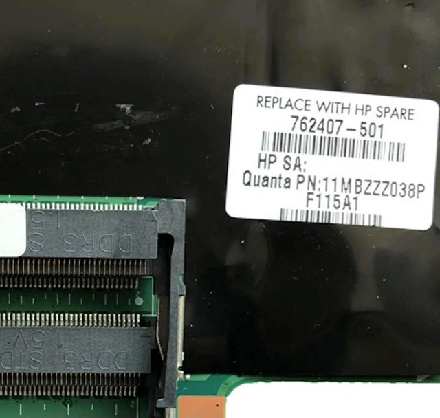 Alt view image 2 of 3 - AIO All-in-One Motherboard for Envy 23-k, Part 762407-001 762407-501 PCB DANZ8AMB6C0, Fully Tested Working Replacement System Board
