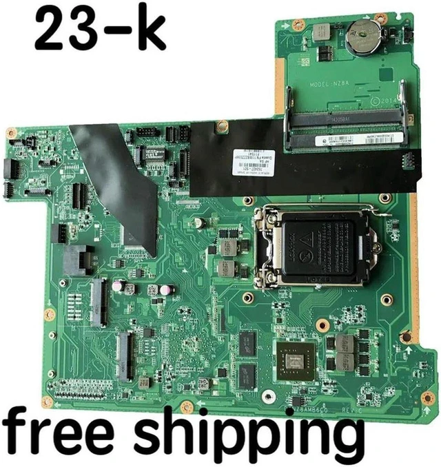 Alt view image 3 of 3 - AIO All-in-One Motherboard for Envy 23-k, Part 762407-001 762407-501 PCB DANZ8AMB6C0, Fully Tested Working Replacement System Board
