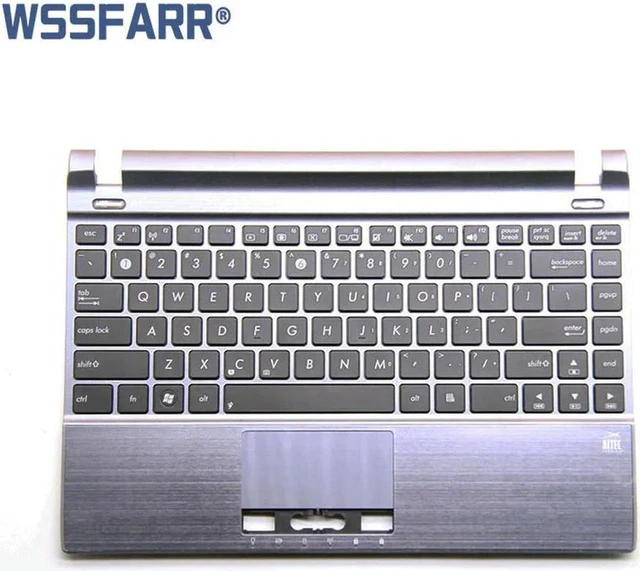 Main image of US Layout Laptop Keyboard with Palmrest Assembly for U24 U24E Notebook, Fully Inspected Working Replacement Keyboard Module