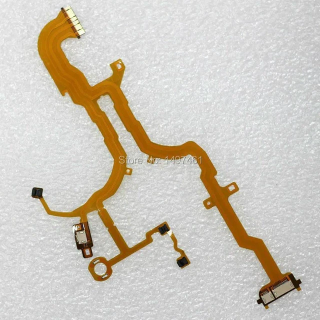 Main image of Rear Lens Main Flexible Cable with Socket for DSC-RX100 RX100M2 RX100II Camera, Lens FPC Ribbon Cable for Camera Repair, Fully Inspected Working Spare Part