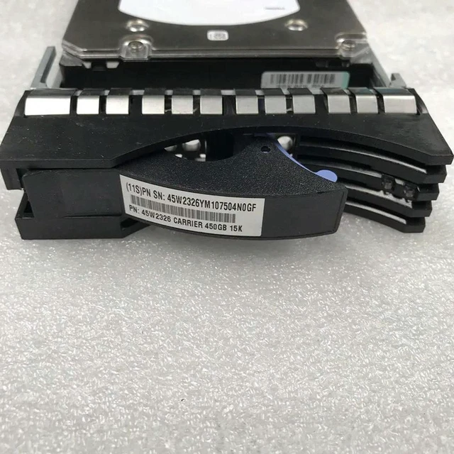 Main image of 3.5" 450GB FC Server Hard Drive for DS6000 DS8000 Storage, 15000RPM 16MB Cache Part 17P9905 45W2326, Fully Tested Working Enterprise Fibre Channel HDD