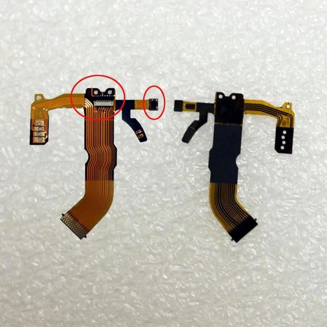 Main image of Camera Lens Main Flexible FPC Cable with Socket and Sensor Repair Parts for GR GRII GR2 Digital Camera, Fully Inspected Working Replacement Lens FPC Assembly