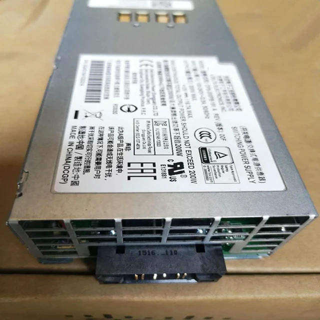 Alt view image 3 of 3 - 200W Switching Power Supply DPS-200PB-191A 0NMPRY for N3024 N3048 Network Switch, Fully Tested Working Replacement Internal PSU