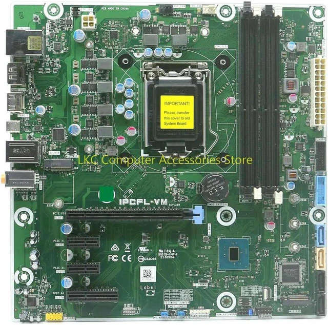 Main image of Desktop Motherboard IPCFL-VM H0P0M 0H0P0M CN-0H0P0M DF42J 0DF42J for XPS 8930 Tower, Intel Z370 LGA1151 DDR4, 100% Fully Tested Working Replacement Mainboard