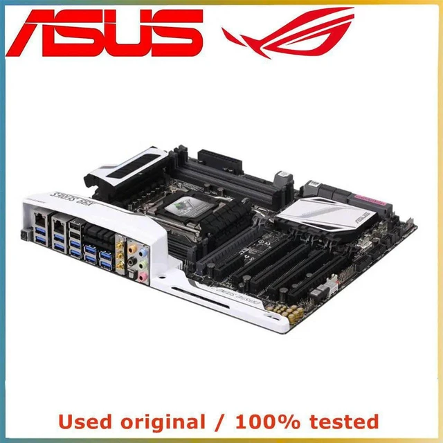 Main image of ATX Desktop Motherboard X99-DELUXE, LGA2011-3 Intel X99 Chipset, Max 64GB DDR4, SATA III PCIe 3.0 x16, Fully Tested Working Replacement Mainboard