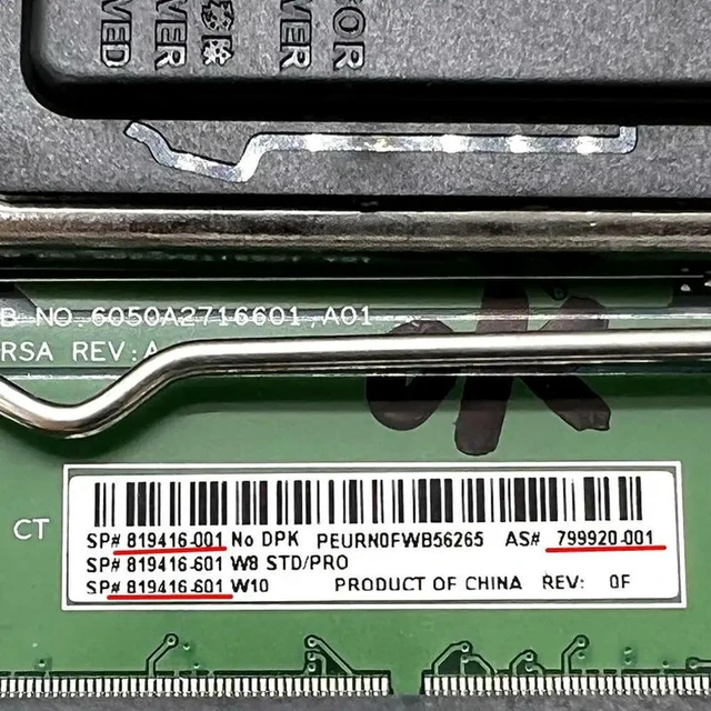 Alt view image 3 of 4 - All-in-One Motherboard Replacement for HP ProOne 400 G2 AIO, PN 819416-001 819416-601 799920-001, Integrated Mainboard 100% Fully Tested Working, AIO System Board for ProOne 400 G2 All-in-One Desktop