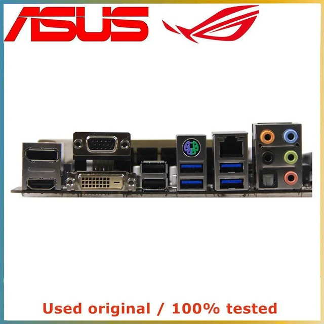 Alt view image 3 of 4 - Z97 ATX Desktop Motherboard Replacement for ASUS Z97-A, LGA1150 Socket, Support DDR3 RAM up to 32GB, SATA III & PCI-E 3.0 X16 Slot, Mainboard for 4th Gen Intel CPU, DIY Desktop PC Repair Upgrade Spare