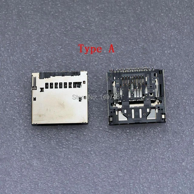 Main image of 5PCS MS SD Memory Card Slot Replacement Repair Parts for Sony ILCE-6000 ILCE-6100 ILCE-6300 ILCE-6400 ILCE-6500 A6000 A6100 A6300 A6400 A6500 Mirrorless Camera, Dual SD MS Card Reader Socket Spare Com