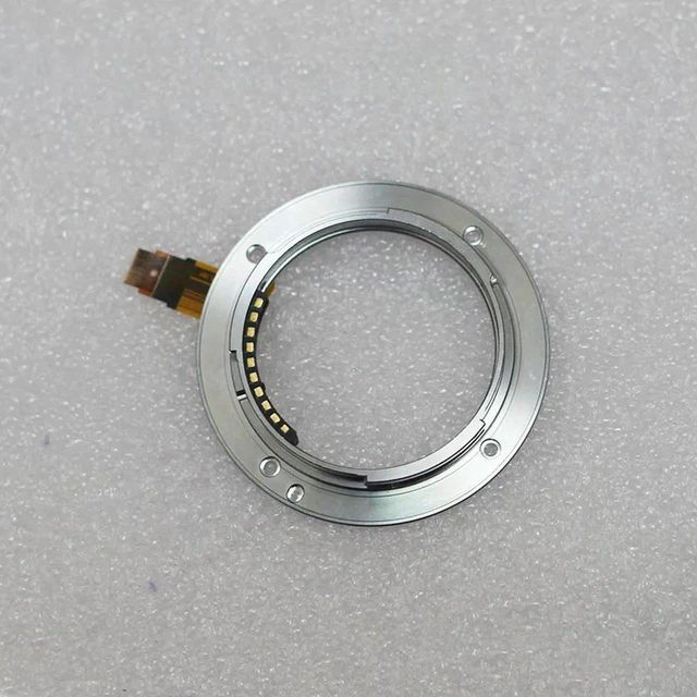 Main image of Rear Mount Assembly With Contact Pins Replacement Repair Part for Sony Planar T* FE 50mm f/1.4 ZA SEL50F14Z E-Mount Lens, Complete Rear Bayonet Mount Module With Contact Flex, Spare Repair Component f
