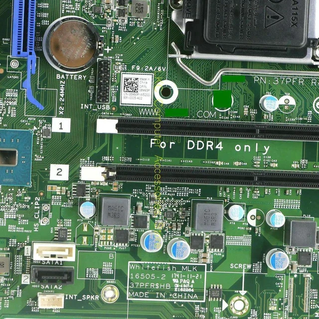 Alt view image 2 of 4 - Tower Desktop Motherboard Replacement for Dell Optiplex 3046 Tower, PN CN-06M93P 06M93P 6M93P Board 16505-2, DDR4 Support With HDMI DP Video Output, LGA1151 Mainboard, 100% Fully Tested Working System
