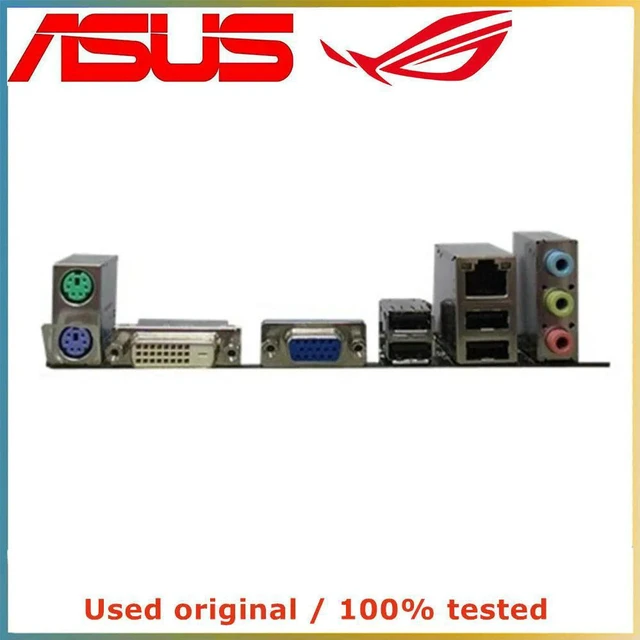 Alt view image 2 of 4 - H61 mATX Desktop Motherboard Replacement for ASUS H61M-K, LGA1155 Socket, Support DDR3 RAM up to 16GB, SATA II & PCI-E 2.0 X16 Slot, Mainboard for 2nd/3rd Gen Intel CPU, Office Daily Desktop PC Repair