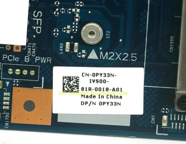 Main image of Integrated Thin Client Motherboard Replacement for Dell Wyse 5060 Thin Client, PN CN-0PY33N 0PY33N PY33N, 100% Fully Tested Working Mini Mainboard, Compact Logic Board for Wyse 5060 Boot Network Displ
