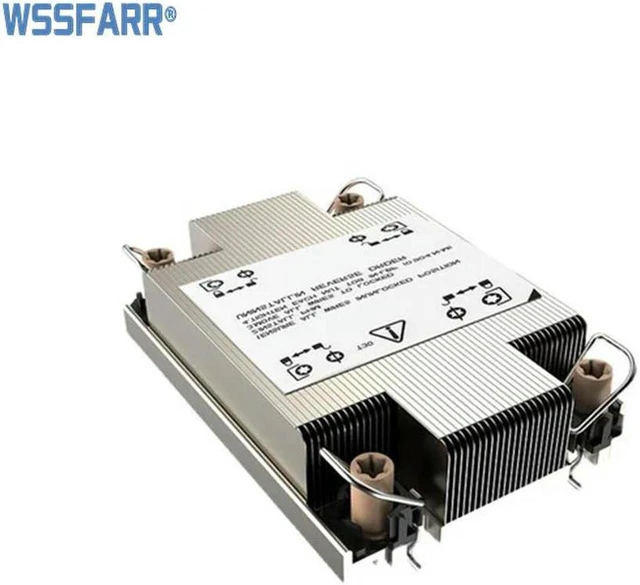 Main image of 1U Passive CPU Heatsink Cooler Replacement for LGA4189 Socket Server, Multi Heatpipe Aluminum Radiator, No-Fan Passive Thermal Module for 1U Rack Server and Blade Server, Low Noise High Reliability CP