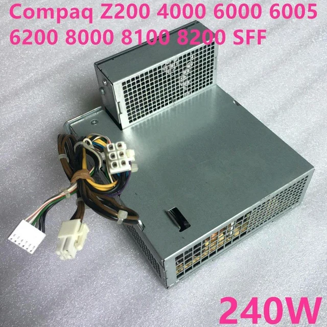 Alt view image 4 of 4 - 240W SFF Power Supply PSU Replacement for HP Z200 4000 6000 6005 6200 8000 8100 8200 Slim Desktop, Model D10-240P1A DPS-240RB DPS-240TB A PS4241-9HF, Small Form Factor Redundant Power Unit, 100% Teste
